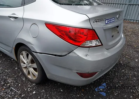 2012 Hyundai Accent Gls z USA, uszkodzony, nr VIN KMHCU4AE1CU179662